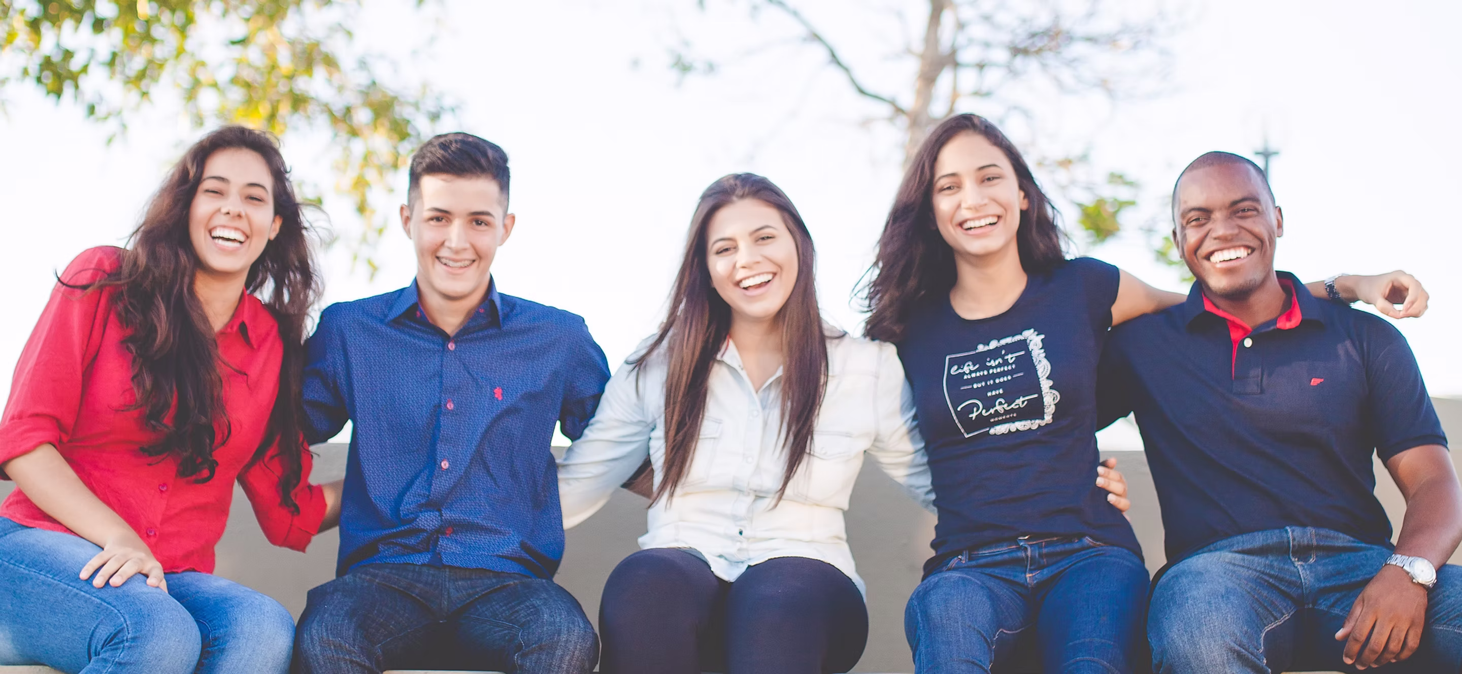 Group celebrating outdoors in Butte County